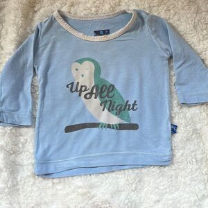 Kickee Pants Up All Night Owl Top